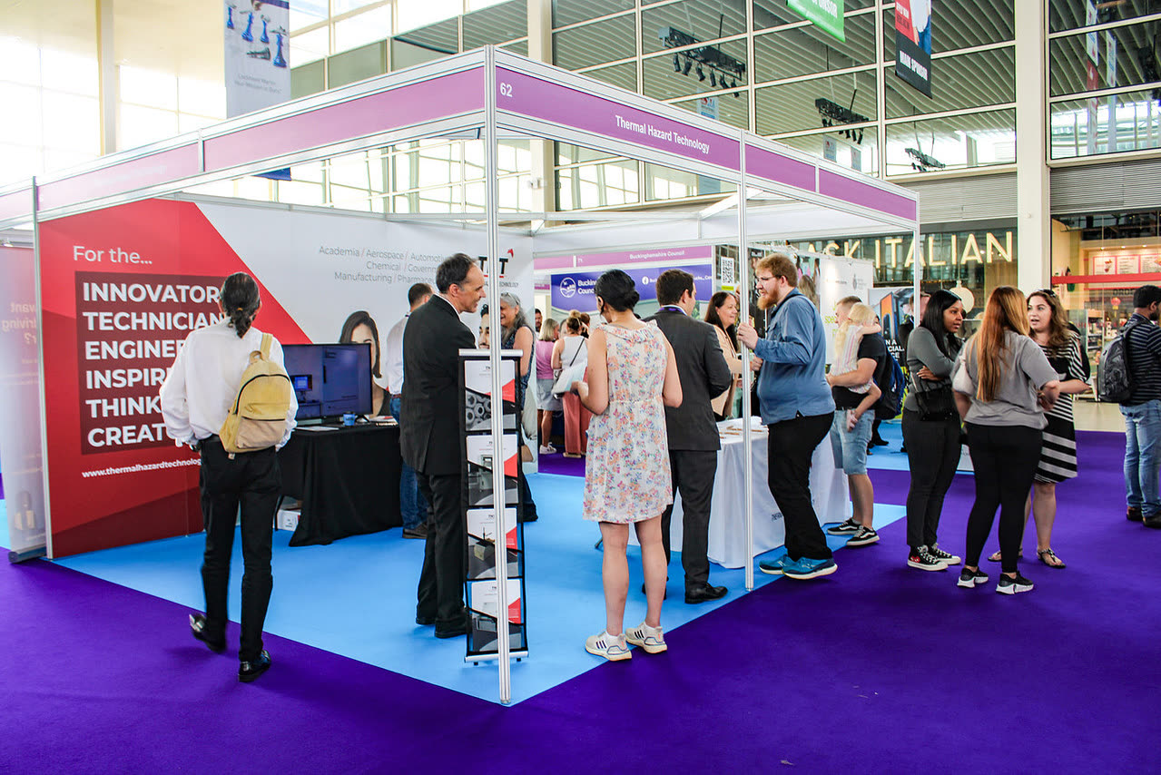 Exhibitor stand at the MK Job Show
